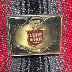 Vintage Lone Star Beer Belt Buckle
